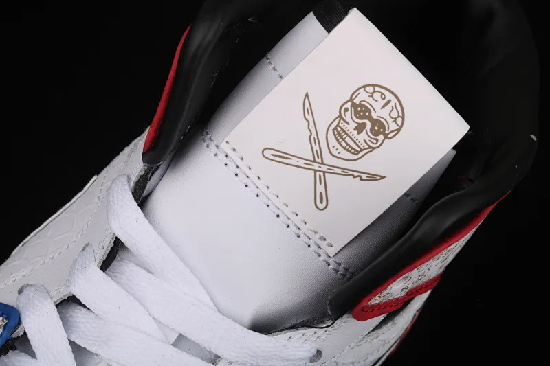All categories Air Jordan Jordan series basketball shoes Air Jordan 1 Mid The Shoe Surgeon x Air Jordan 1 "Day of the Dead" AJ1 Joe 1 Day of the Dead retro high-top versatile cultural basketball shoes BQ6827-100